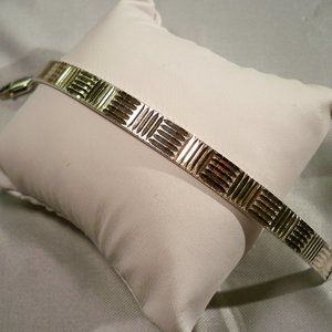 New 925 Silver Thin Bracelet